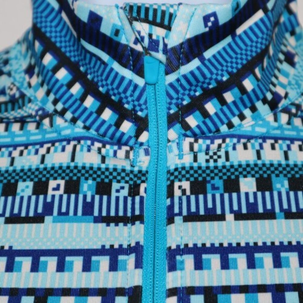 Nike Pro Top Sz S Dri Fit Half Zip‎ printed long sleeves Pullover - Picture 10 of 12